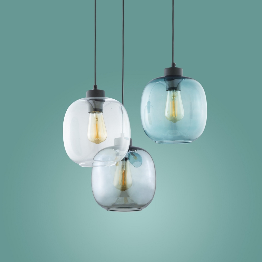 Suspension filaire ELIO 3xE27/15W/230V