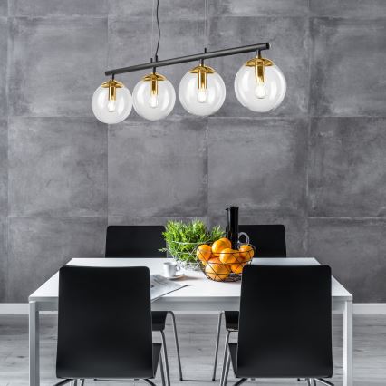 Suspension filaire ELOISE 4xE14/15W/230V