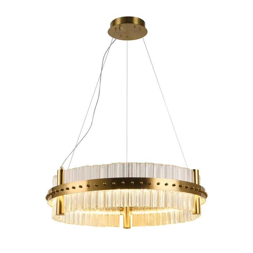 Suspension filaire en cristal à intensité variable LED/40W/230V 3000-6500K + télécommande