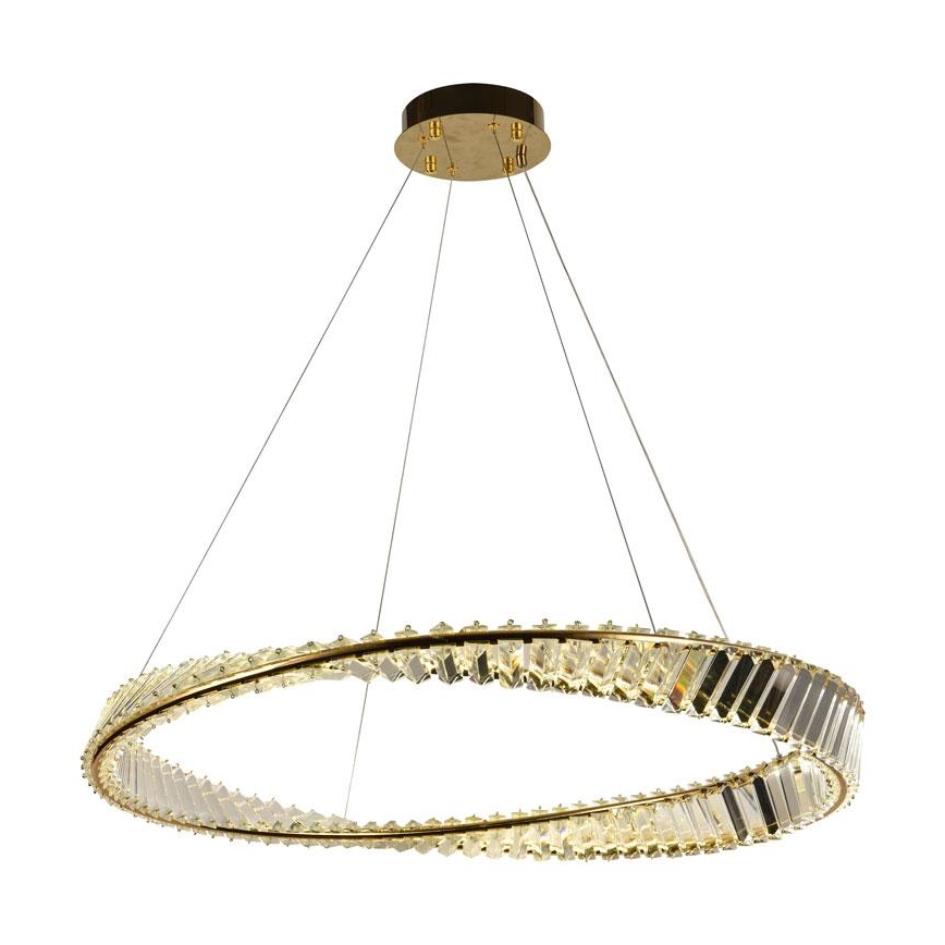 Suspension filaire en cristal à intensité variable LED/50W/230V 3000-6500K + télécommande