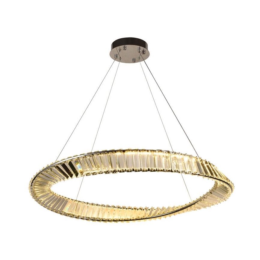 Suspension filaire en cristal à intensité variable LED/50W/230V 3000-6500K + télécommande