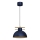 Suspension filaire ESTATE 1xE27/15W/230V bleu