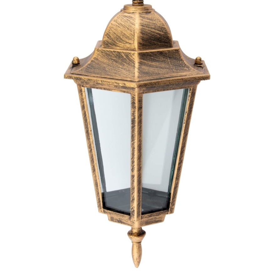 Suspension filaire extérieur 1xE27/60W/230V doré IP44