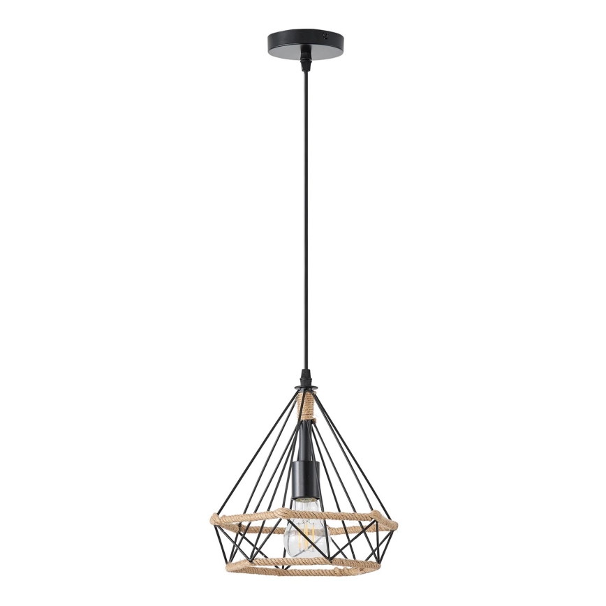 Suspension filaire FLARE 1xE27/15W/230V d. 25 cm beige