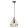 Suspension filaire FLARE 1xE27/15W/230V d. 25 cm beige