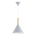 Suspension filaire FUKS 1xE27/15W/230V gris/beige