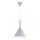 Suspension filaire FUKS 1xE27/15W/230V gris/beige
