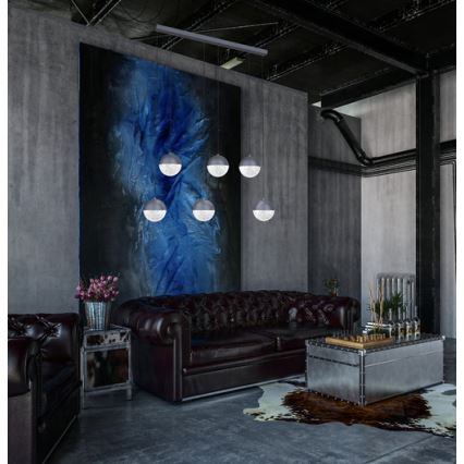 Suspension filaire FURNI 6xLED/5W/230V