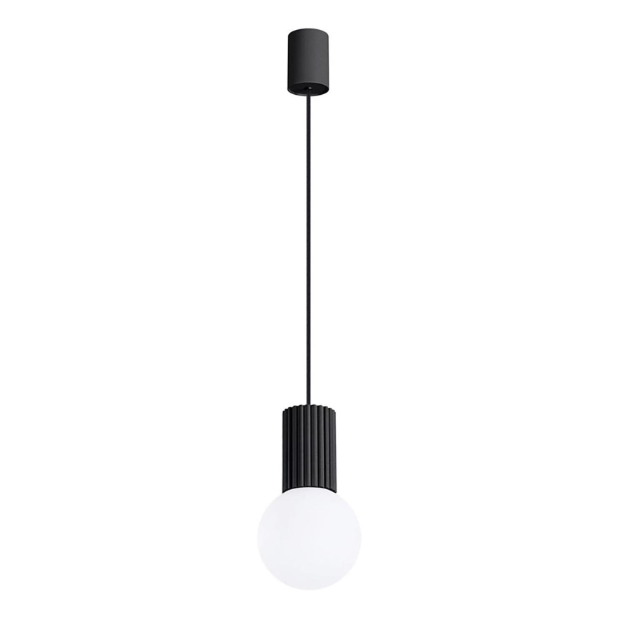 Suspension filaire HALO 1xG9/8W/230V d. 12 cm noir