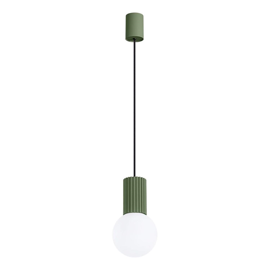 Suspension filaire HALO 1xG9/8W/230V d. 12 cm vert