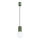 Suspension filaire HALO 1xG9/8W/230V d. 12 cm vert
