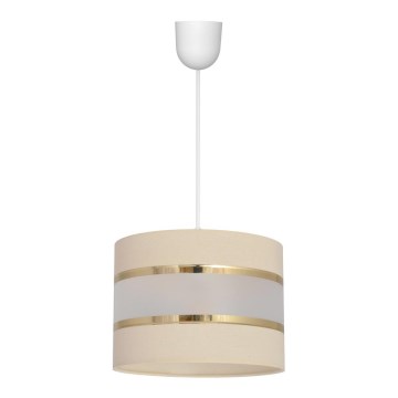 Suspension filaire HELEN 1xE27/15W/230V crème