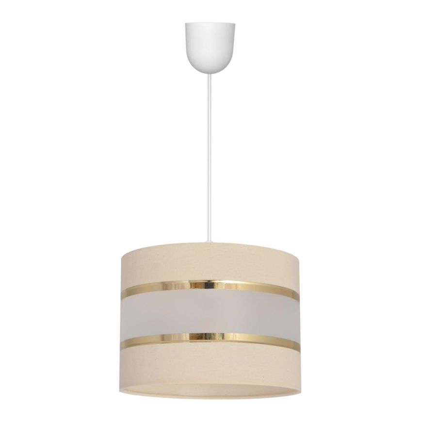 Suspension filaire HELEN 1xE27/15W/230V crème