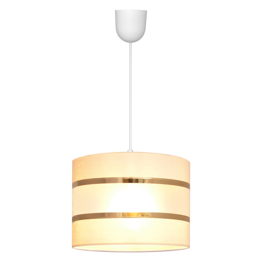 Suspension filaire HELEN 1xE27/15W/230V crème