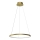 Suspension filaire HOOP LED/27W/230V d. 50 cm 4000K doré