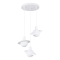 Suspension filaire HYPERION 3xG9/8W/230V blanc