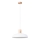 Suspension filaire INDY 1xE27/15W/230V d. 38 cm blanc