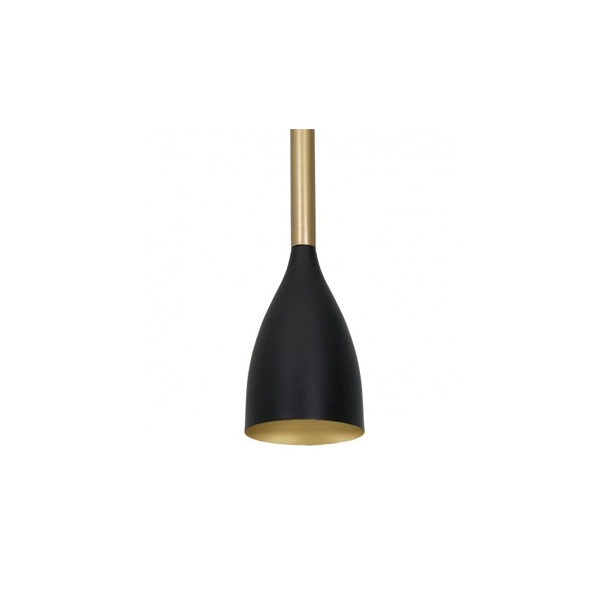 Suspension filaire ISTAPPAR 3xE27/60W/230V noir/doré