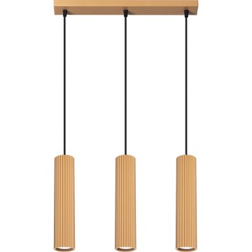 Suspension filaire KARBON 3xGU10/10W/230V doré