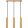 Suspension filaire KARBON 3xGU10/10W/230V doré