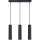 Suspension filaire KARBON 3xGU10/10W/230V noir