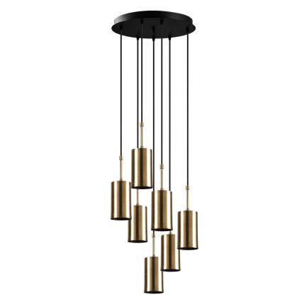 Suspension filaire KEM 7xE27/40W/230V