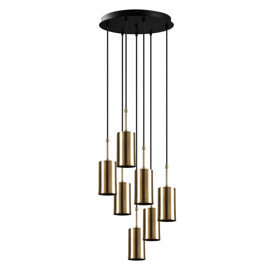 Suspension filaire KEM 7xE27/40W/230V