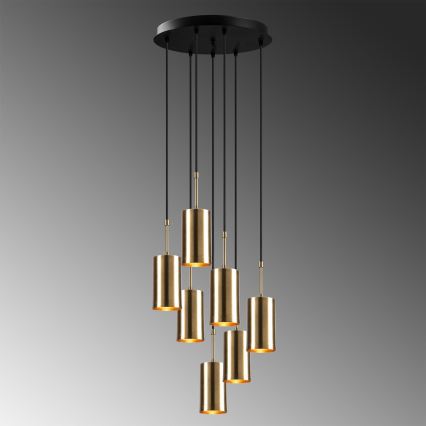 Suspension filaire KEM 7xE27/40W/230V