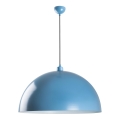 Suspension filaire KURE 1xE27/40W/230V bleu