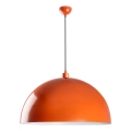 Suspension filaire KURE 1xE27/40W/230V orange