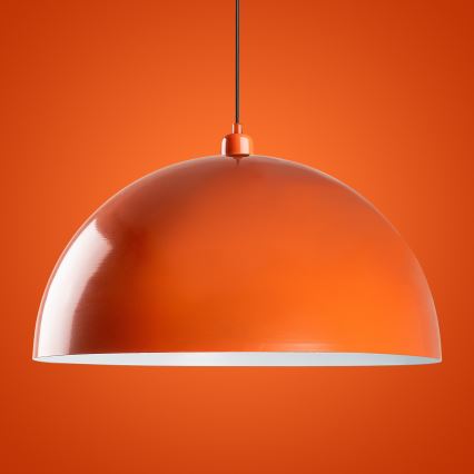 Suspension filaire KURE 1xE27/40W/230V orange