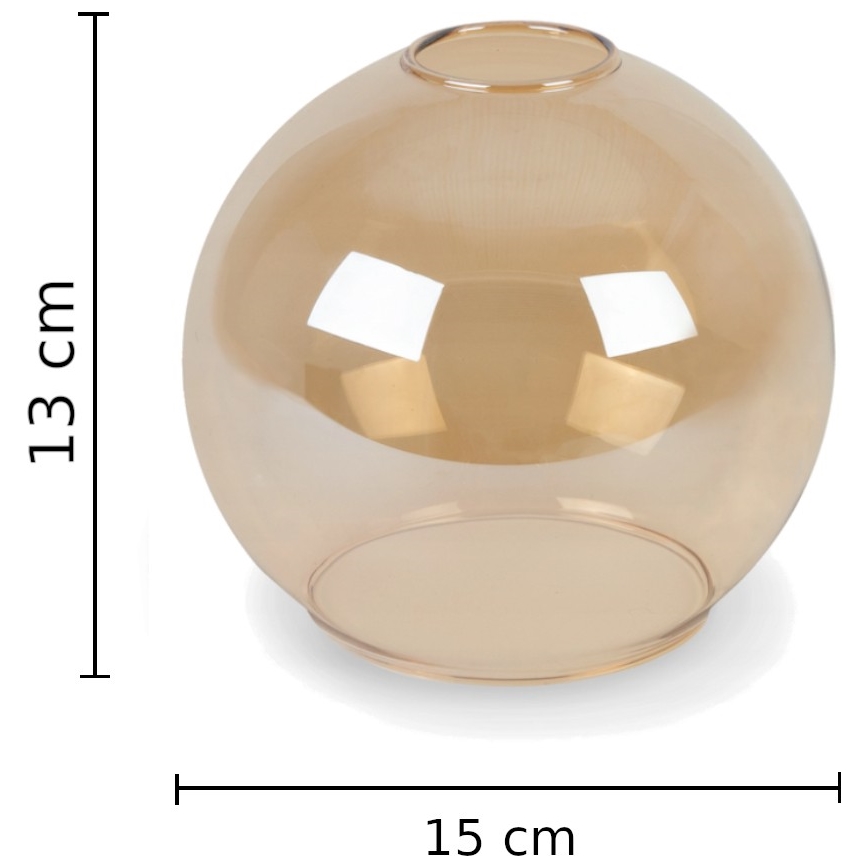 Suspension filaire LACRIMA HONEY 1xE27/60W/230V
