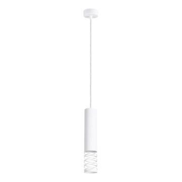 Suspension filaire LAMI 1xGU10/10W/230V blanc