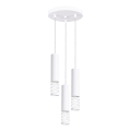 Suspension filaire LAMI 3xGU10/10W/230V blanc