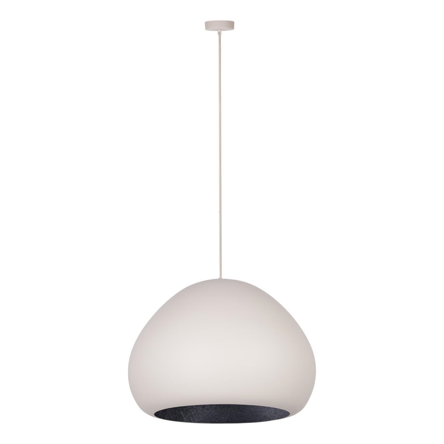 Suspension filaire LAVA 1xE27/15W/230V crème/noir