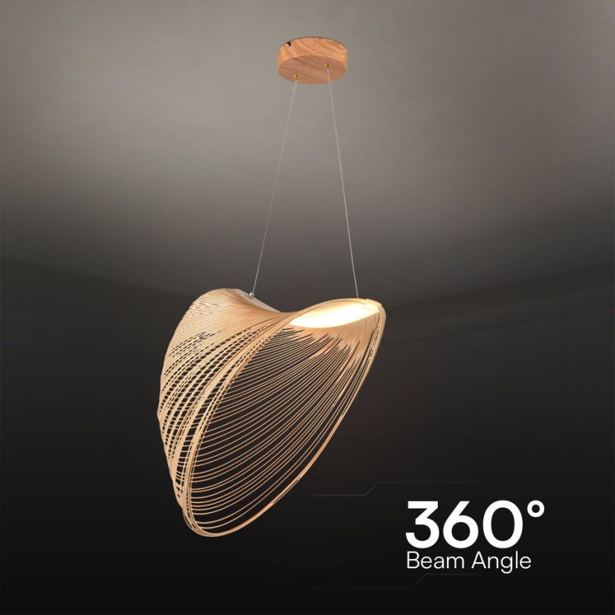 Suspension filaire LED/10W/230V 3000K beige