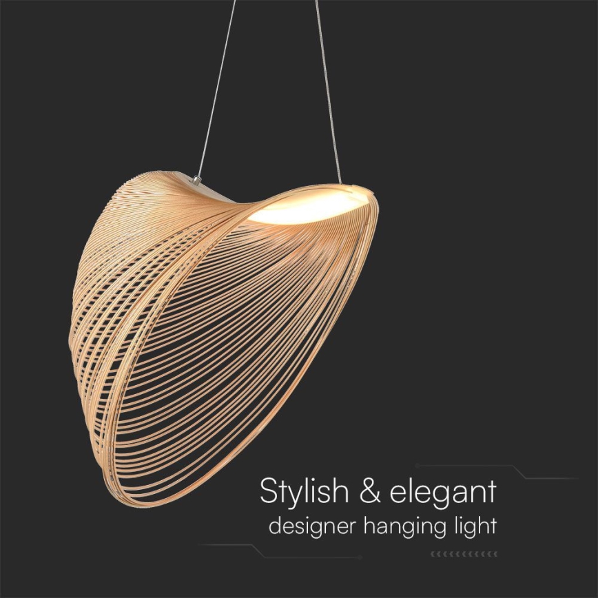Suspension filaire LED/10W/230V 3000K beige