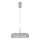 Suspension filaire LED/10W/230V 3000K chrome brillant d. 35 cm