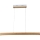 Suspension filaire LED/12W/230V 4000K marron