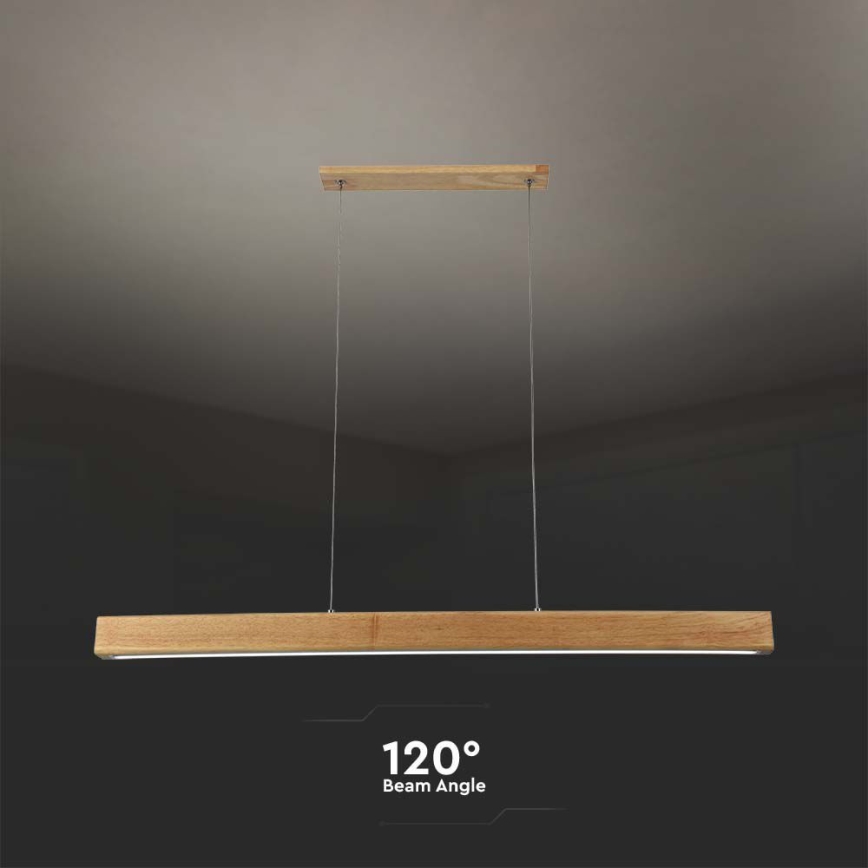 Suspension filaire LED/12W/230V 4000K marron