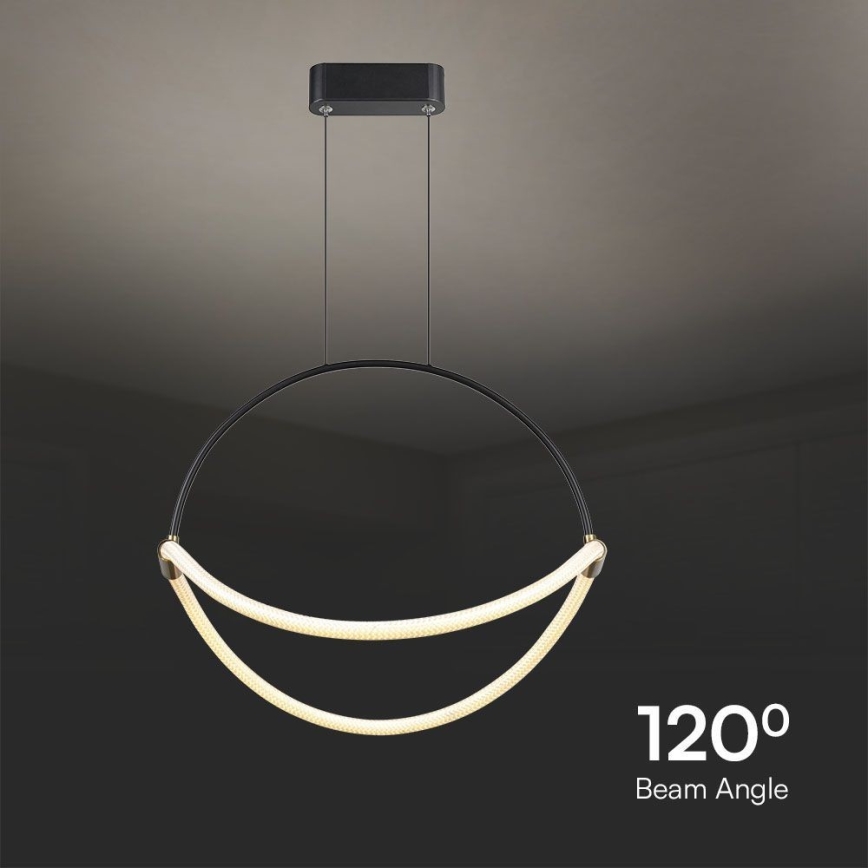 Suspension filaire LED/16W/230V 4000K d. 50 cm