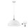 Suspension filaire LED 1xE27/60W/230V blanc
