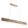 Suspension filaire LED/24W/230V 3000K marron