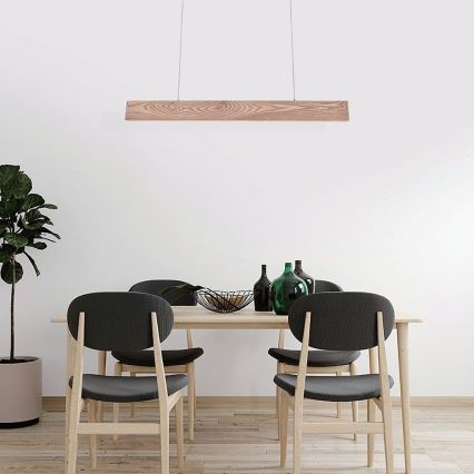 Suspension filaire LED/24W/230V 3000K marron