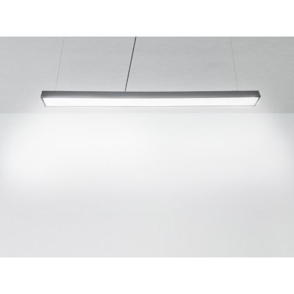 Suspension filaire LED/32W/230V 4000K d. 120 cm noir
