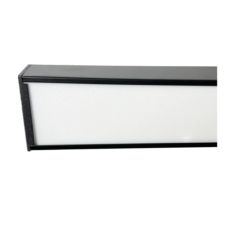 Suspension filaire LED/32W/230V 4000K d. 120 cm noir