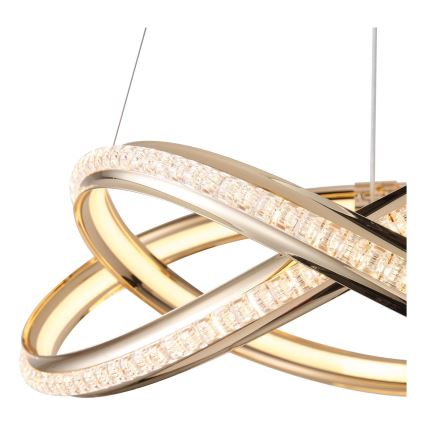 Suspension filaire LED/38W/230V 3000K 50x120 cm