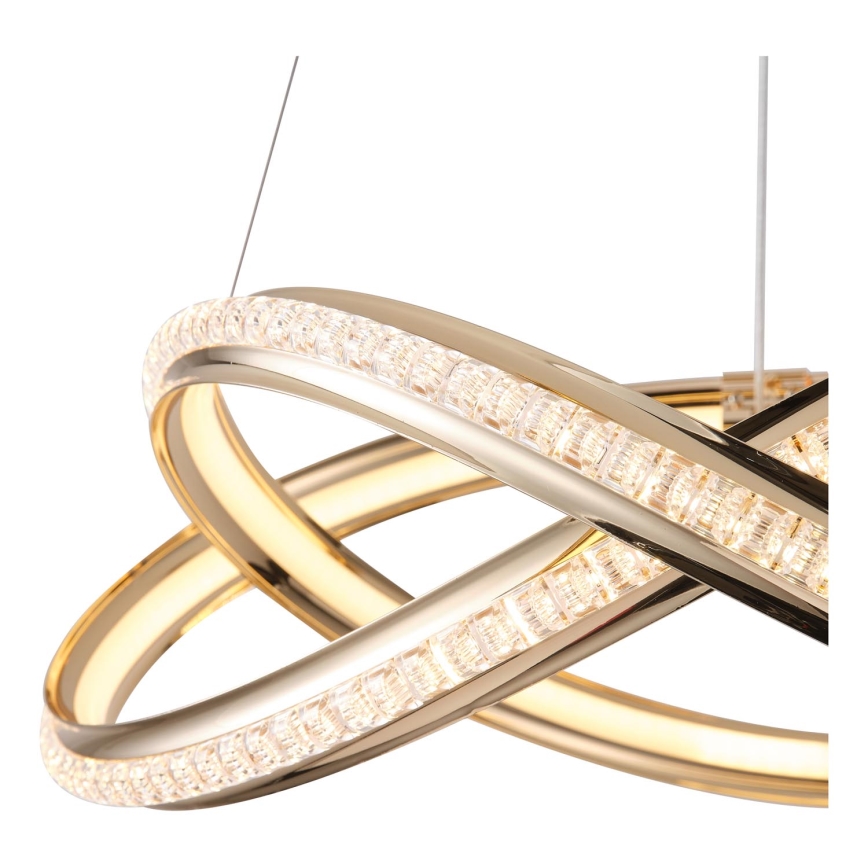 Suspension filaire LED/38W/230V 3000K 50x120 cm