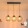 Suspension filaire LED MERCURE 3xE27/15W/230V