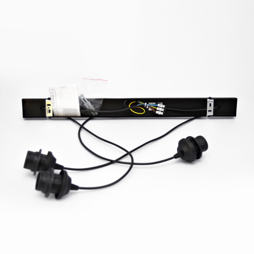 Suspension filaire LED MERCURE 3xE27/15W/230V